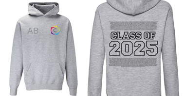 Churchill Leavers Hoodies 2025 WITH PERSONALISATION